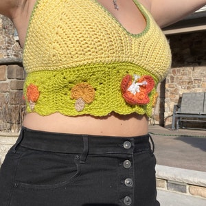 PATTERN forage fairy top crochet by lynzi image 3