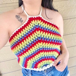 PATTERN*** festival fairy top - crochet by lynzi