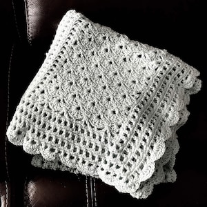 Hand crocheted afghan/throw #11