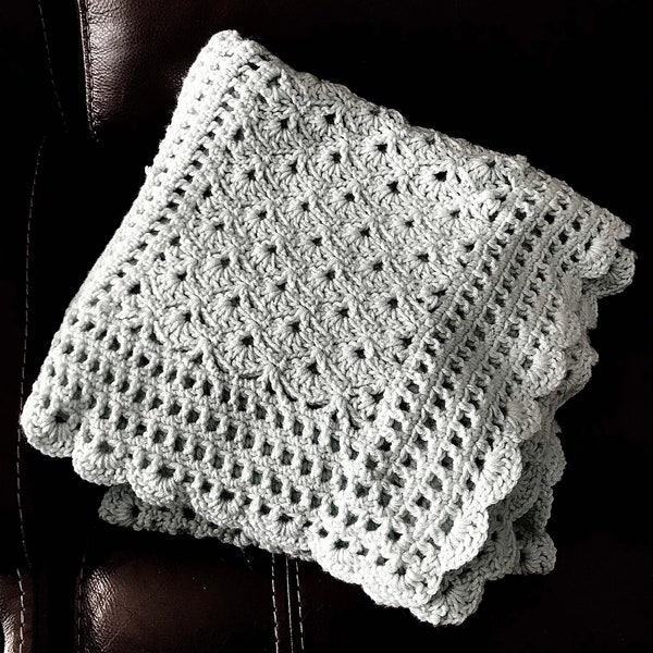 Hand Crochet Afghan Etsy