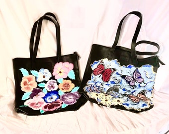 Hand Painted Bags