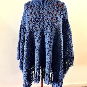HAND CROCHETED PONCHO #3
