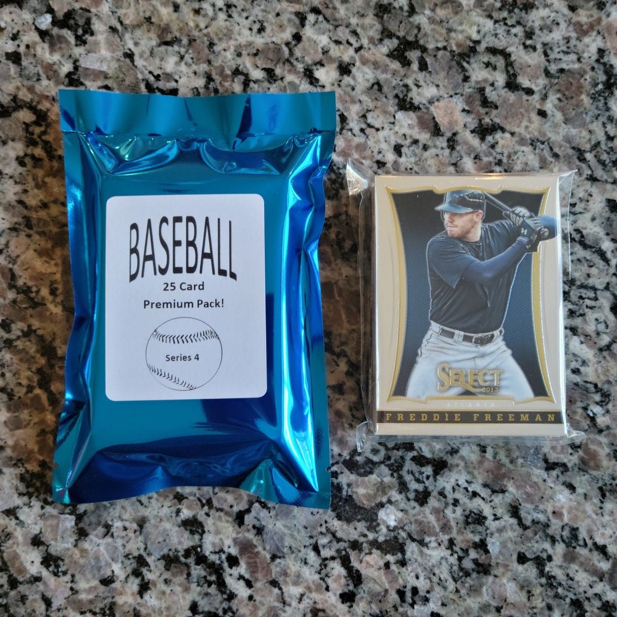 4 Pack of Baseball Cards Etsy