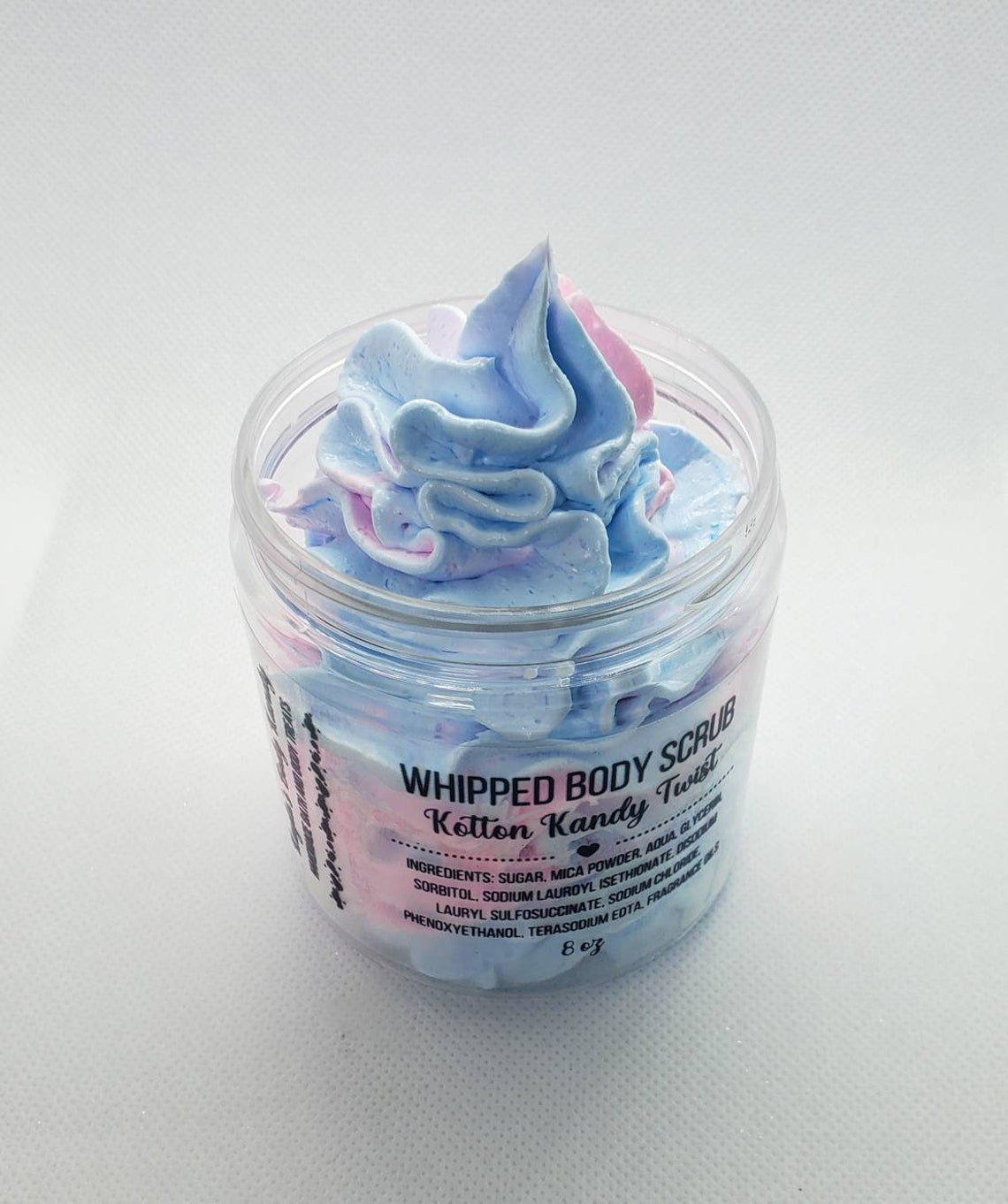 Kotton Kandy Twist Scented Whipped Body Scrub/Whipped Sugar Etsy