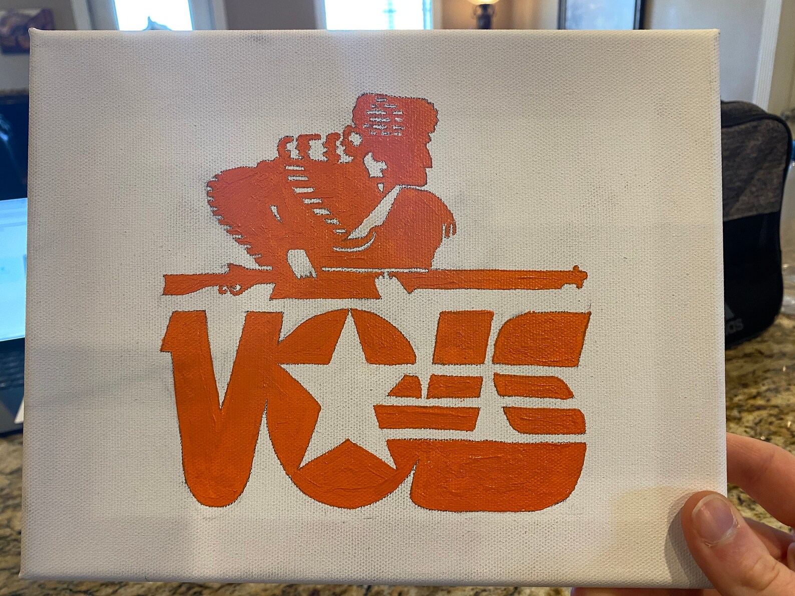 University of TennesseeKnoxville Davy Crockett Logo Hand Etsy