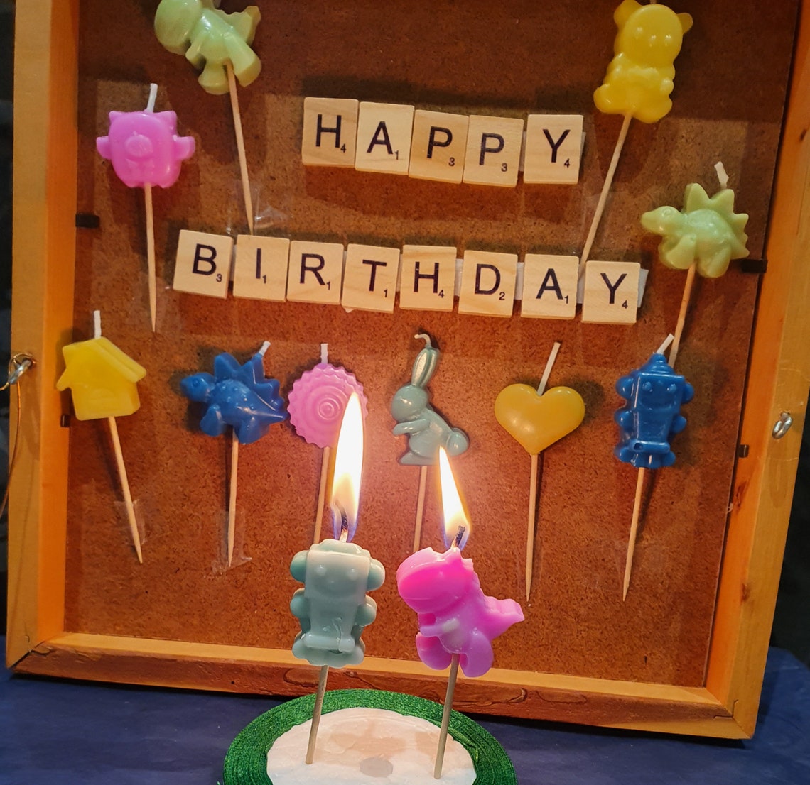 6 pack Birthday Candles Etsy