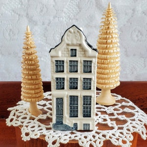 Klm Airlines 2022 Christmas Ornament House Klm Airlines 62 House Bols Distilleries Delft Blue | Etsy