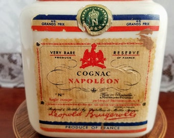 Liquor Bottle Collector -vintage Leopold Brugerolle Cognac