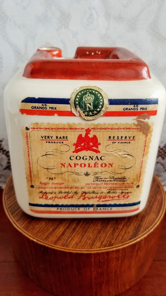 Liquor Bottle Collector -vintage Leopold Brugerolle Cognac