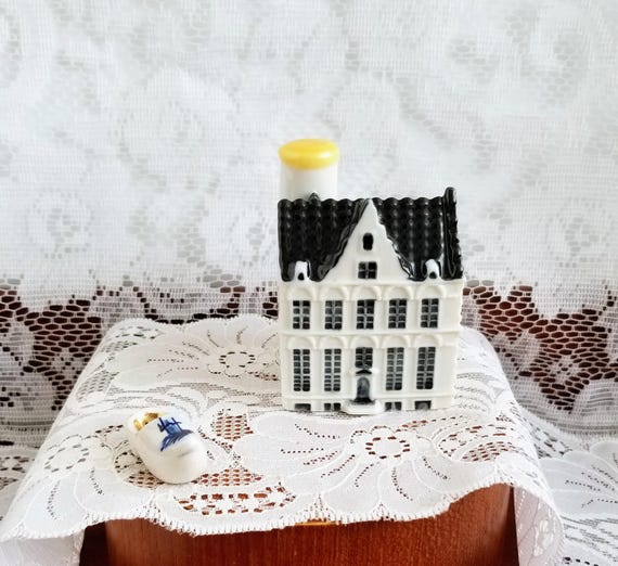 KLM デルフトブルー　ミニチュアハウス　5棟　No1 13 23 37 40 KLMのフライトでもらえる「デルフトブルーハウス」✈️🇳🇱 オランダの