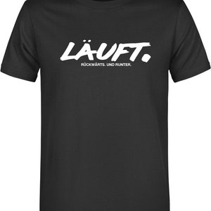 Sprüche Shirt T-Shirt Fun Shirt Ironie Kult Sarkasmus lustig Job witzig Corona Läuft ...