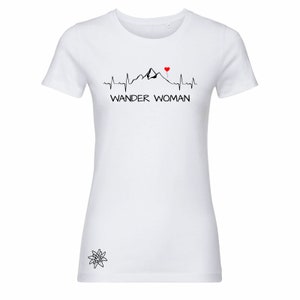 Wander Woman Bergstoff Allgäu Women&#39;s Premium Hiking Shirt