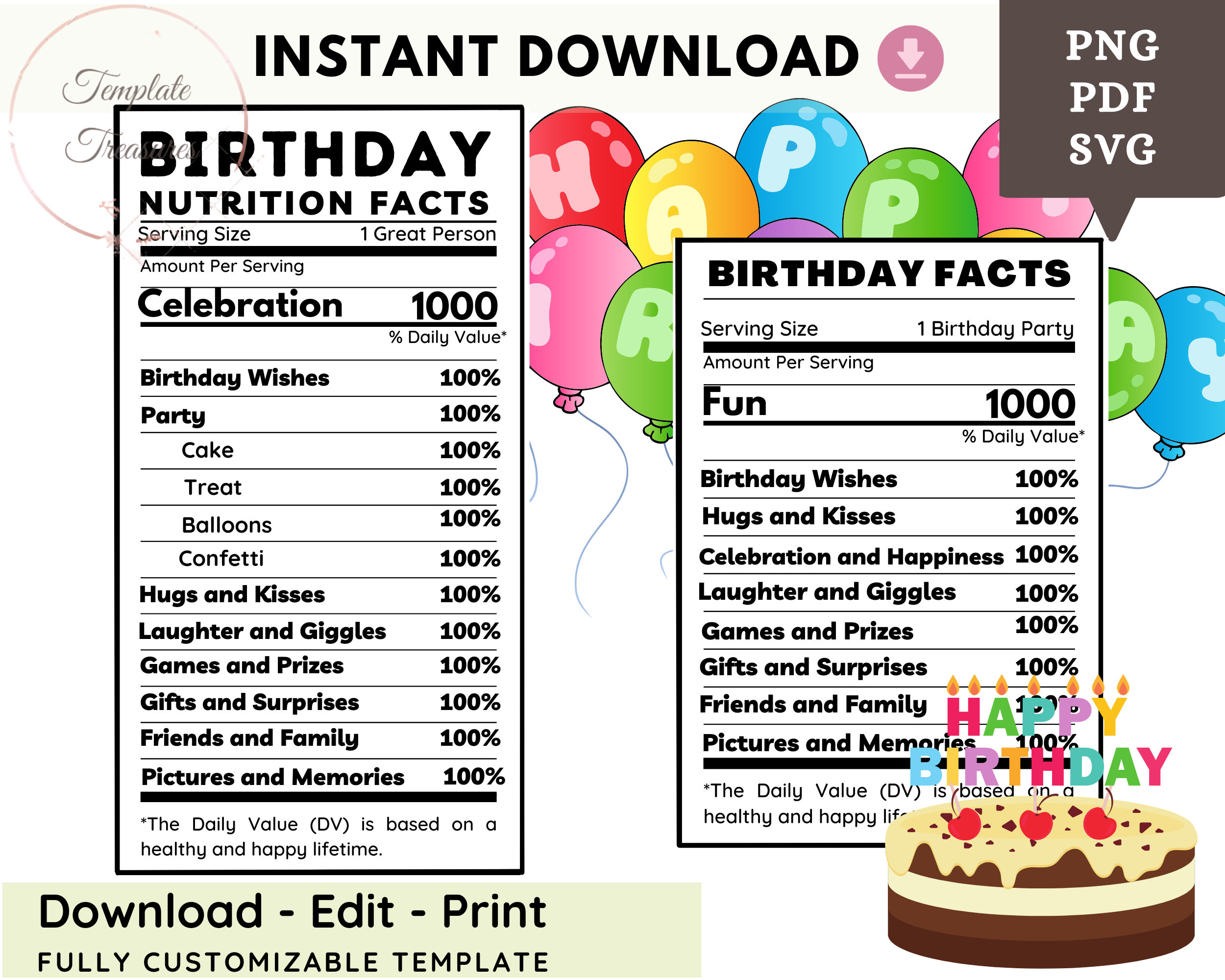 birthday-nutrition-facts-template-birthday-nutrition-facts-etsy