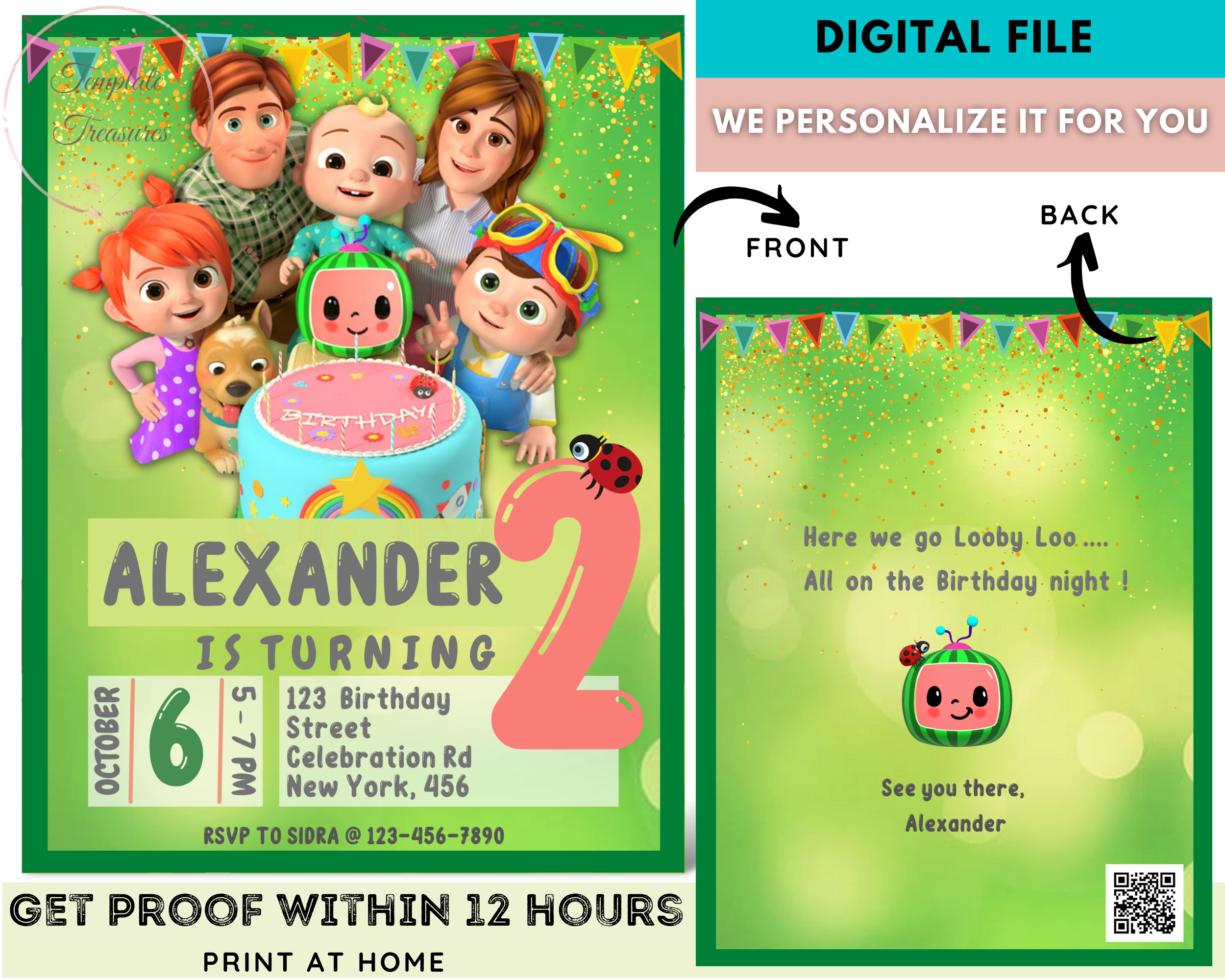 free-cocomelon-birthday-invitation-template-powerpoint-template-birthday-invitation-templates