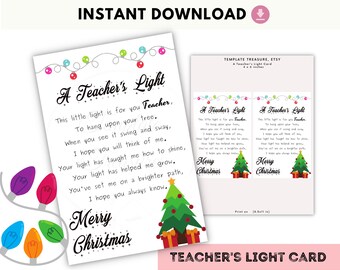 Teacher Light Poem Svg | Etsy Singapore