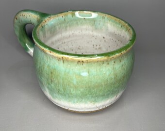 Mini Green Handmade Mug