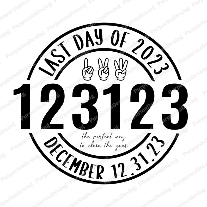 Happy New Year SVG, New Year's 2024, Christmas SVG, Digital Download