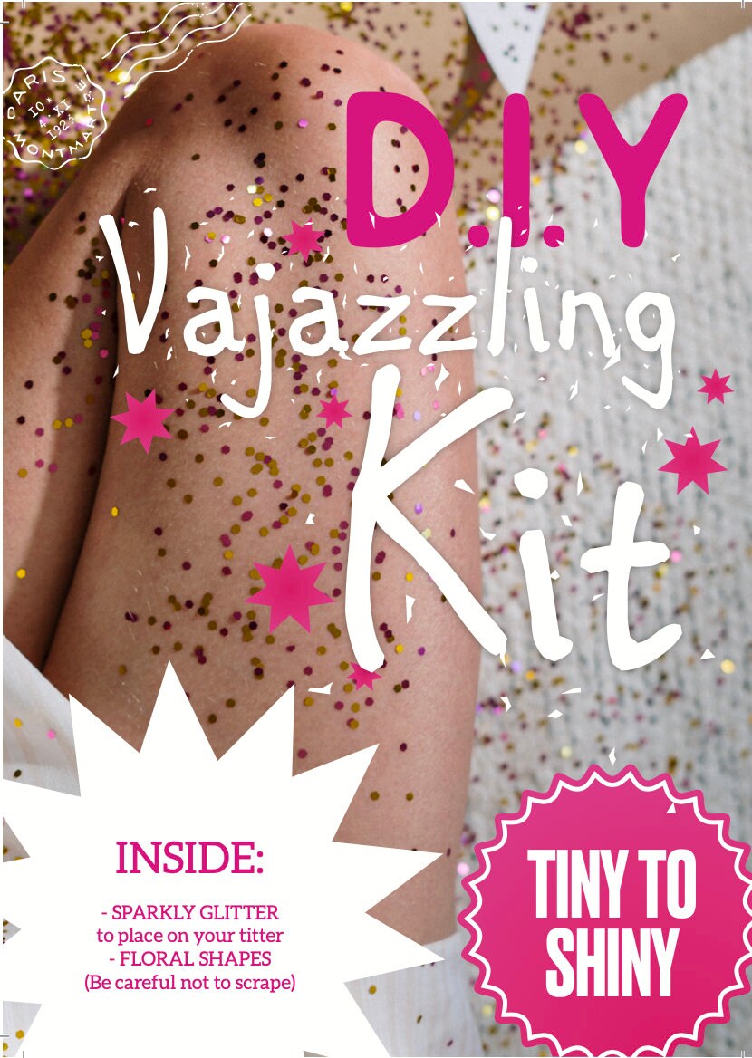 DIY VAJAZZLE KIT Prank Post Gift Funny Gag Gift Ideal for Etsy
