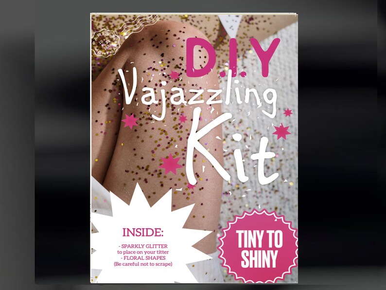 DIY VAJAZZLE KIT Prank Post Gift Funny Gag Gift Ideal for Etsy