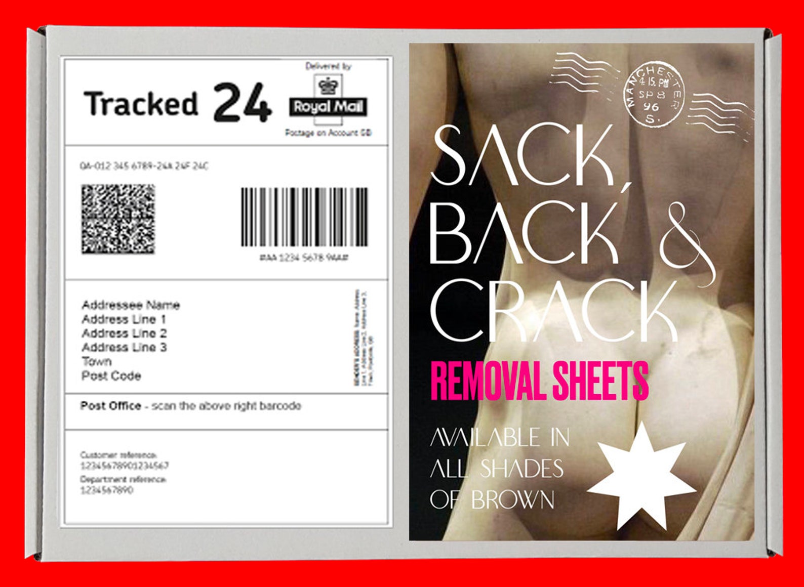 SACK BACK & CRACK Prank Post Gift Funny Gag Gift Sent Etsy UK SACK BACK & CRACK Prank Post Gift Funny Gag Gift Sent Etsy UK