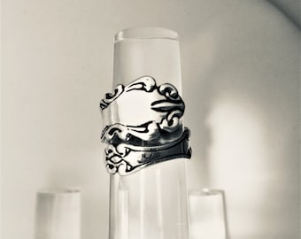 925 silver spoon ring