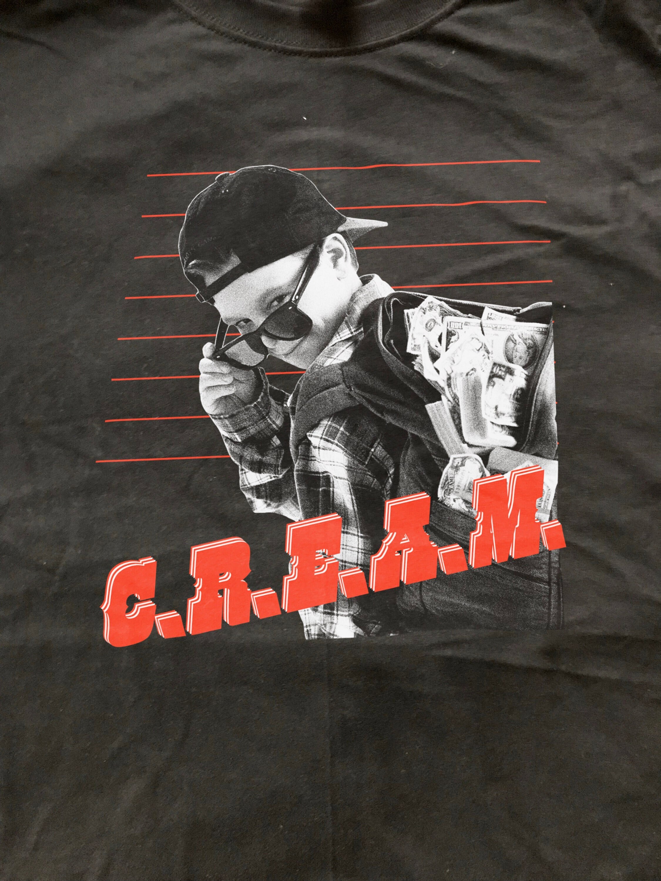 Blank Check C.R.E.A.M. Wu-tang T-shirt 