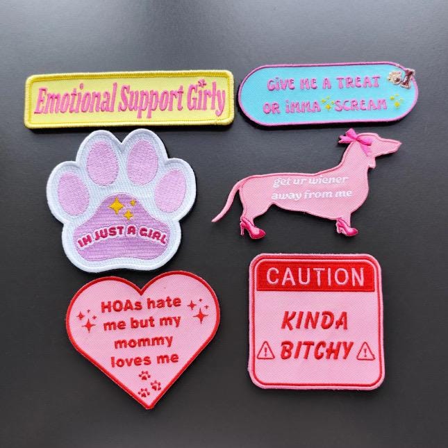 Velcro Dog Patch Denmark