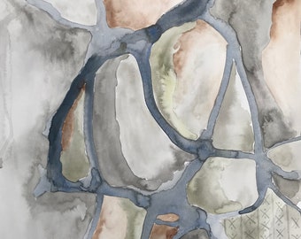 Bring in Cloudy Night Immediately - Abstract Shakespeare Romeo and Juliet Painting