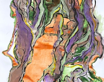 The Fruit of Thought - Abstract Painting