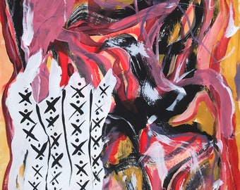 The Wild Consumes the Domestic but Decides to Keep the Wallpaper - Abstract Art