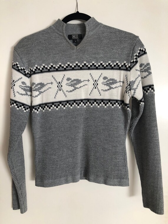 Vintage Nils Sportswear Women’s Ski Sweater Size S