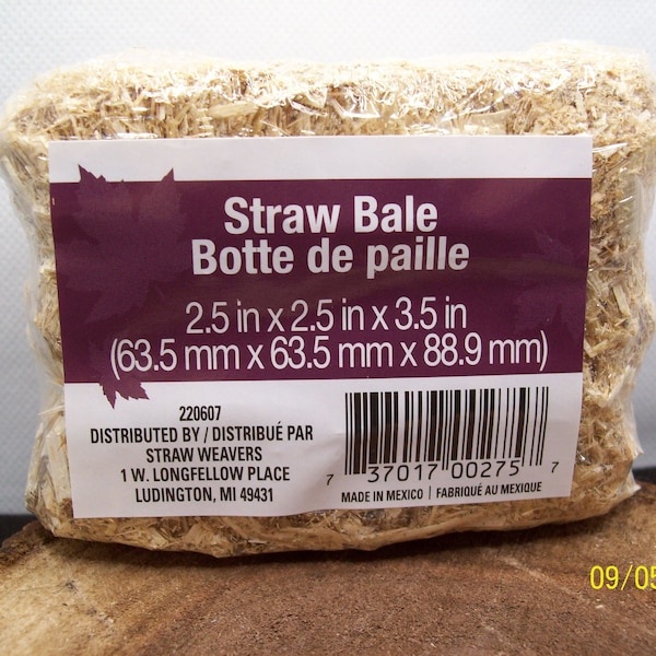 Straw Hay Bale