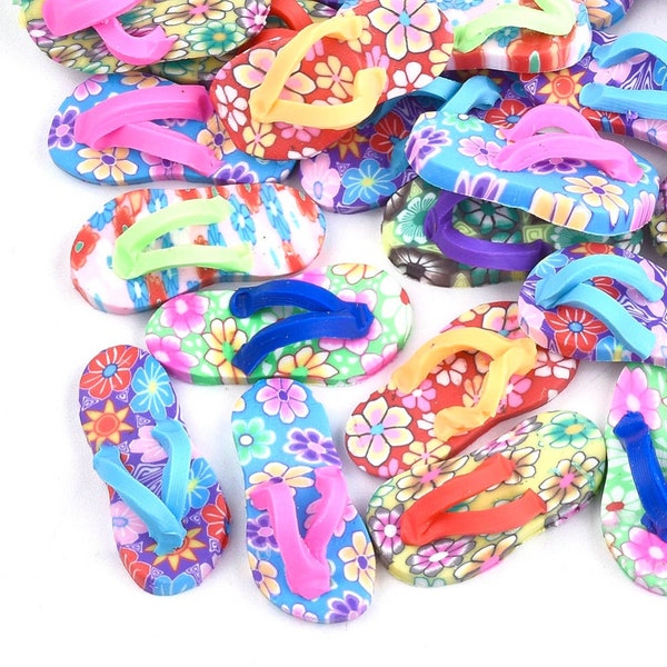 Polymer Clay " Flip Flops "