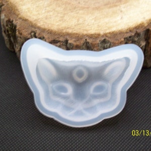 Silicone Mold, Resin Casting Mold &quot; Egyptian Cat &quot;