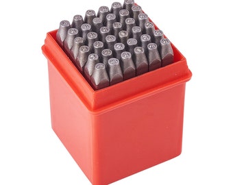 Iron Metal Stamps, Stamping Tools " Letters & Numbers "