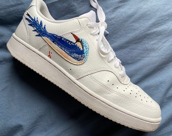 Blue Bird Custom Nike Sneakers