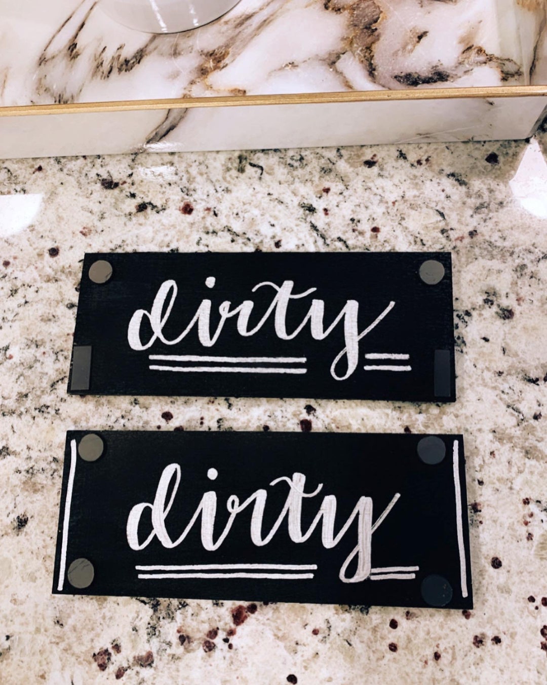 Reversible Dishwasher Signs Etsy