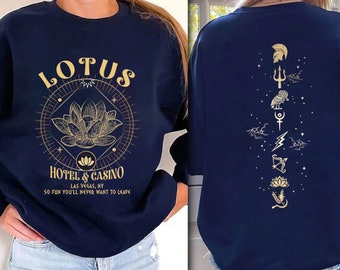 Lotus Hotel & Casino Shirt, Percy Jackson and the Olympians Shirt, Percy Jackson Quotes Shirt, Gift For Readers, Bookish Shirt Percy Jackson