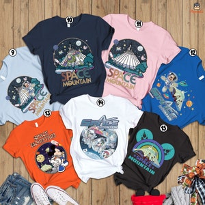 Space Mountain Shirt - Etsy