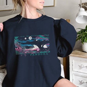 Avatar 2 The Way Of Water Shirt, Avatar Pandora At Night Shirt, Avatar 2022 Shirt, Avatar Fan Gift, Avatar Movie Shirt, Jake Sully Neytiri