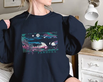 Avatar 2 The Way Of Water Shirt, Avatar Pandora At Night Shirt, Avatar 2022 Shirt, Avatar Fan Gift, Avatar Movie Shirt, Jake Sully Neytiri