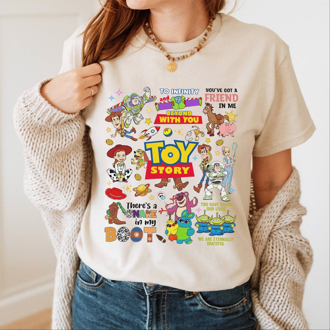 Retro Toy Story Shirt, Toy Story Character Tee, Disneyland Family Trip ...