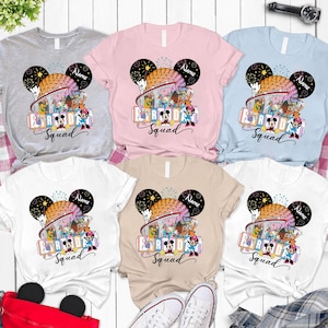Epcot Birthday Family Matching Shirt, Mickey Minnie Birthday Shirt, Epcot Family Shirt, Disneyland Family Group Shirt, Disneyland Trip Shirt