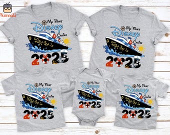 Disneyland Cruise 2025 Family Shirt, My First Cruise Shirt, Mickey Cruise Squad Shirt, Disneyland Family Vacation Shirt, Disneyworld Trip