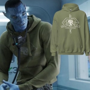 Quaritch Deja Blu Hoodie Avatar Fire and Ash Sweatshirt Hoodie Quaritch Avatar Costume Avatar 2025 Shirt Jake Sully Neytiri Pandora Merch
