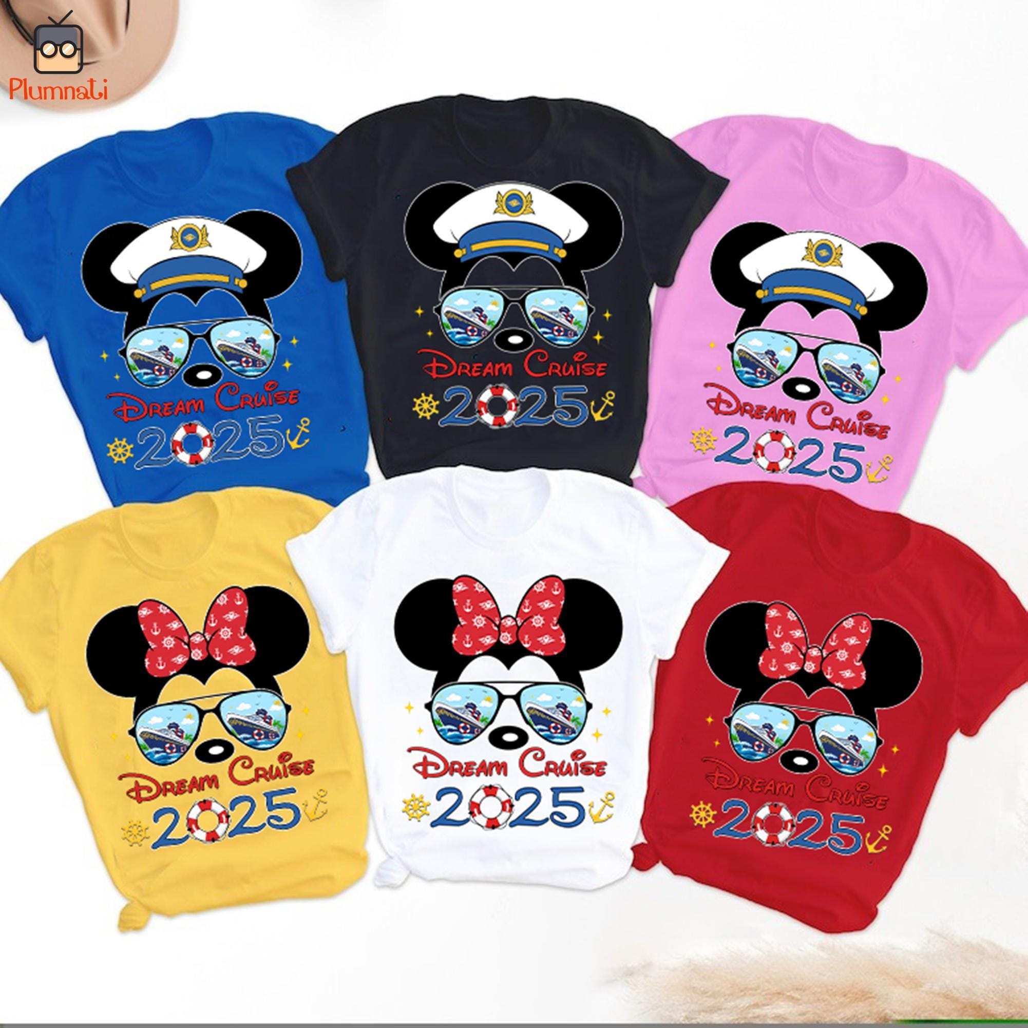 Disneyland Cruise Family Shirt 2025 Family Trip Shirt Mickey And Minnie Cruise Shirt, Disneyland Trip Shirt, Family Vacation Tee