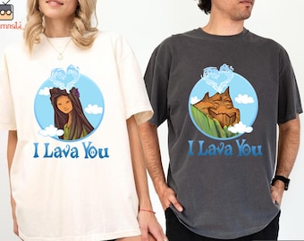 I Lava You Shirt, Lava Film Shirt, Lele Shirt, Lava Volcano Shirt, Floor Is Lava Shirt, DisneylandCruise Shirts, Uku and Lele Volcano