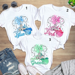 Sleeping Beauty Fairy Godmothers Shirt, Flora Fauna Merryweather Shirt, Make It Pink Shirt, Girl Trip Shirt, Group Matching Shirt