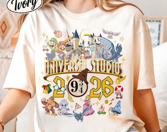 Comfort Colors Universal Studios Family 2026 Shirt, Universal Epic Universe Shirt, Mario Epic Universe Shirt, Family Vacation 2026 Shirt