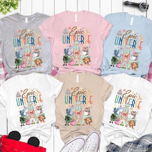 Epic Universe Mario Shirt, Universal Studios Family Trip Shirt, Epic Family Matching Shirt, Universal Family Matching Shirt, Family Trip
